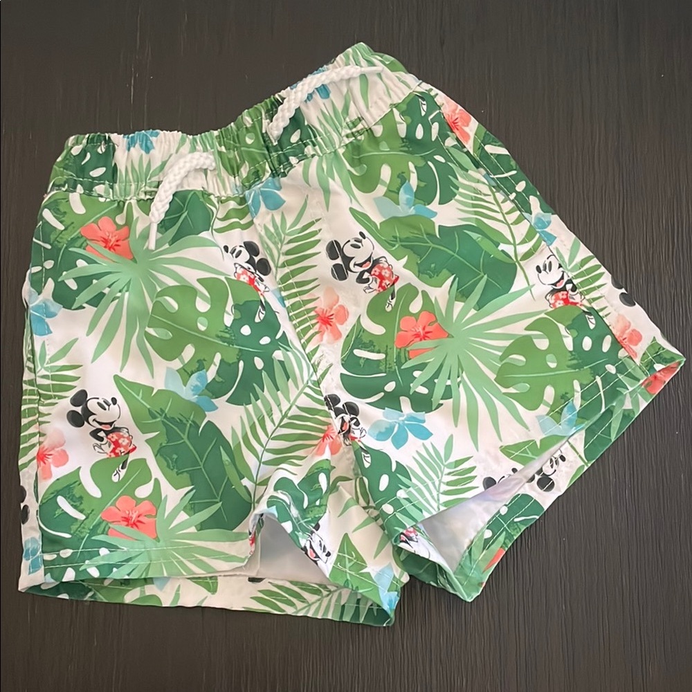 Tropical Print Swim Shorts